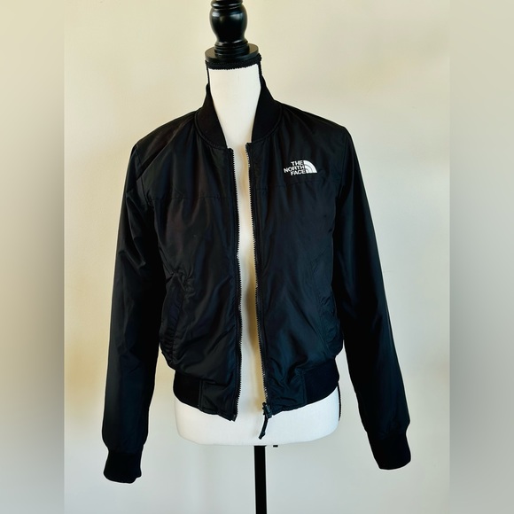 The North Face Reversible Bomber Jacket-Small - Picture 4 of 5